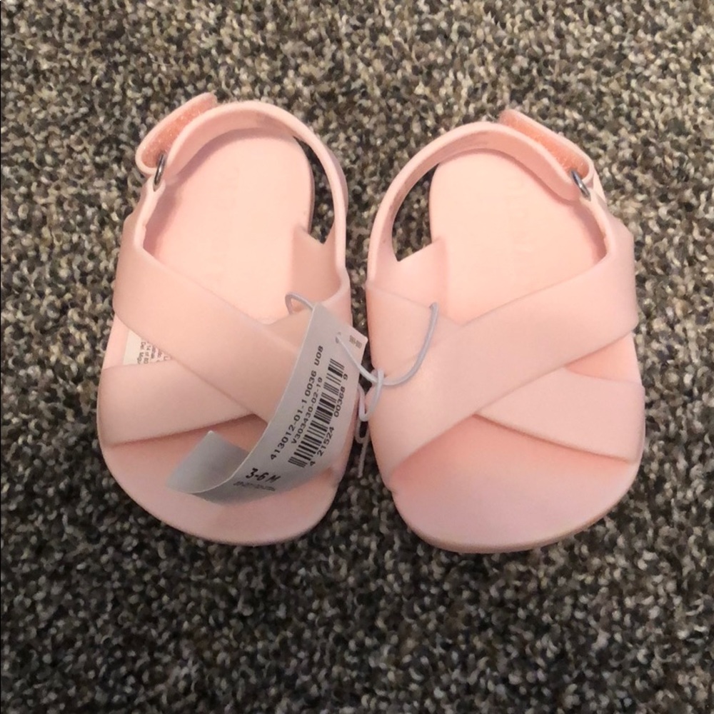 Infant girls summer pink sandal